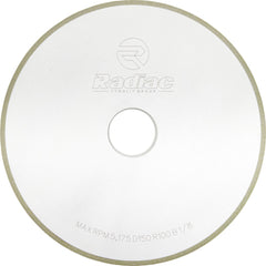 Surface Grinding Wheel: 7" Dia, 1/4" Thick, 1-1/4" Arbor, 150 Grit