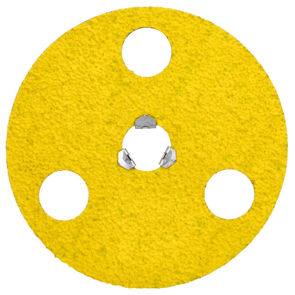 Fiber Disc:  5" Disc Dia, 36 Grit, Premium Ceramic Alumina