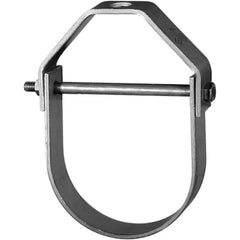 Adjustable Clevis Hanger: 6" Pipe, Carbon Steel