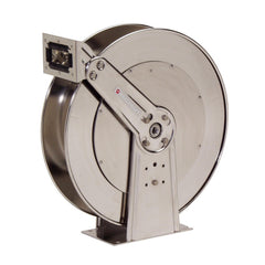 Hose Reel without Hose: 75' Long, Spring Retractable