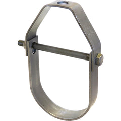 Adjustable Clevis Hanger: 8" Pipe, Carbon Steel