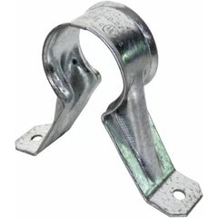 Two Hole Strap: 1-1/4" Pipe, Steel