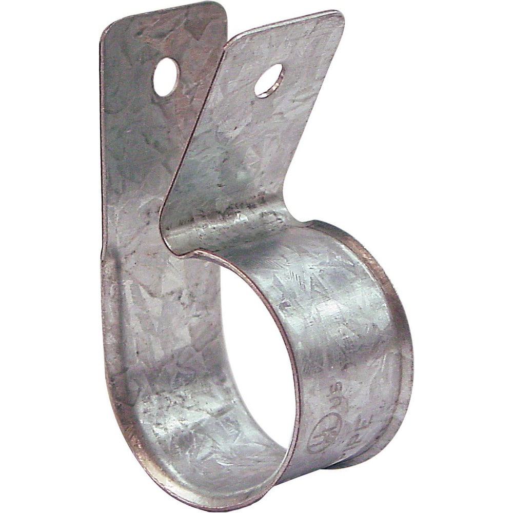 One Hole Strap: 3/4" Pipe, Steel