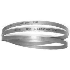 Welded Bandsaw Blade: 12' 6" Long x 3/4" Wide x 0.0350" Thick, 10-14 TPI