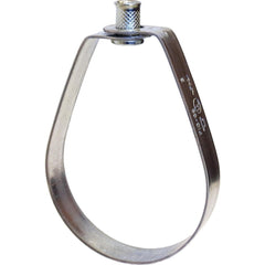 Adjustable Swivel Ring Hanger: 3" Pipe, Carbon Steel