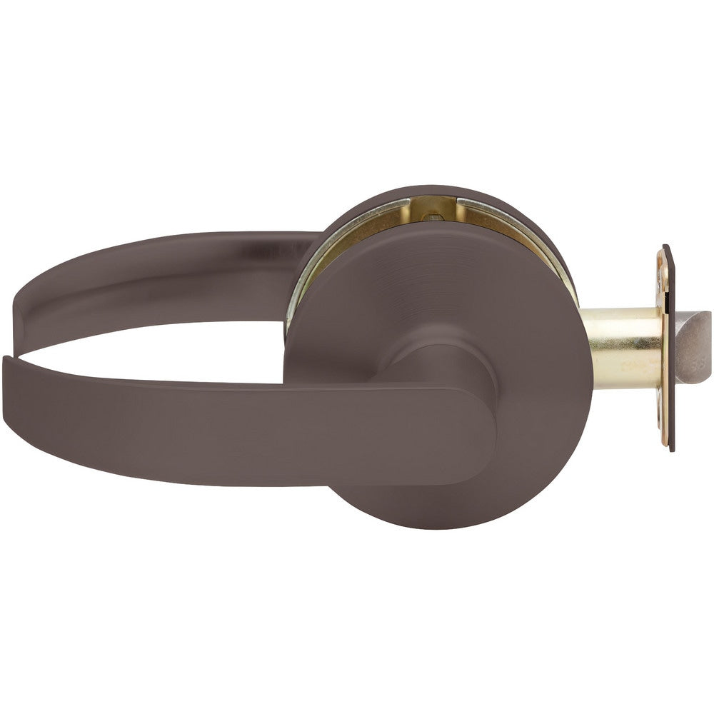 Lever Locksets; Lockset Type: Passage; Key Type: Keyed Different; Back Set: 2-3/4; Cylinder Type: Non-Keyed; Material: Metal; Door Thickness: 1-3/8 to 2; Finish: Dark Oxidized Satin Bronze Oil Rubbed