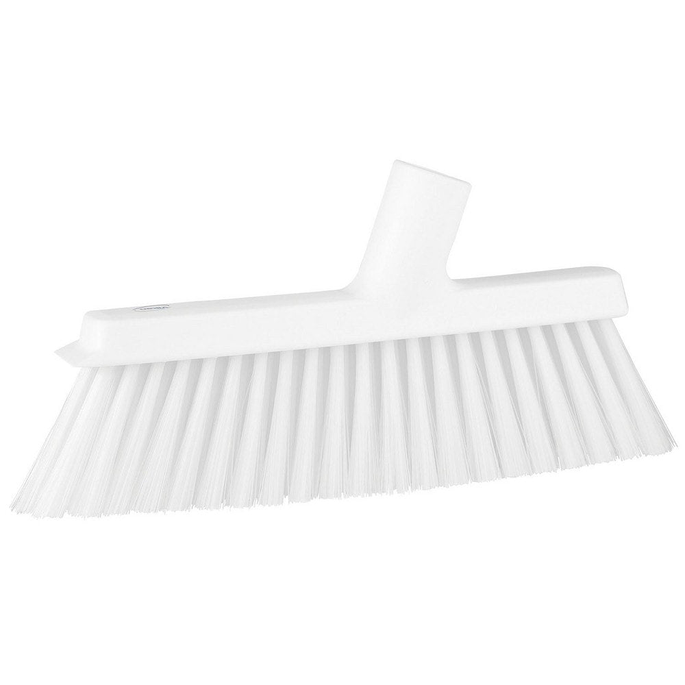 Angled Brooms; Handle Connection Type: Threaded; Brush Width (Decimal Inch): 1.2; Bristle Material: Polyester; Bristle Length (Inch): 2; Bristle Color: White