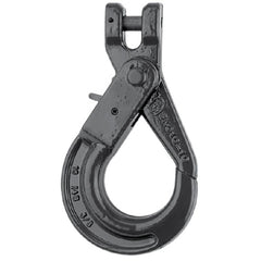 Clevis Hooks; Chain Grade: 80; Work Load Limit: 4500 lb; Material: Alloy Steel; Clevis Inside Diameter: 0.33 in; Clevis Pin Diameter: 0.38 in; Hook Throat: 1.34 in; Application: Overhead Lifting