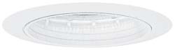 Fixture Trims & Baffles; Trim Type: Baffle Trim; For Use With: H5RICAT Recessed Downlight, H5ICAT Recessed Downlight, PAR Lamps, BR Lamps; Trim Color: White; Baffle/Reflector Color: Black