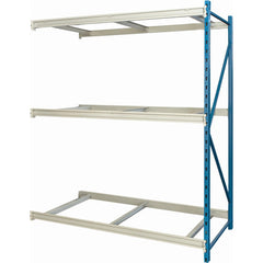 Storage Racks; Rack Type: Bulk Rack Add-On; Overall Width (Inch): 60; Overall Height (Inch): 87; Overall Depth (Inch): 48; Material: Steel; Color: Marine Blue, Light Gray; Finish: Powder Coated