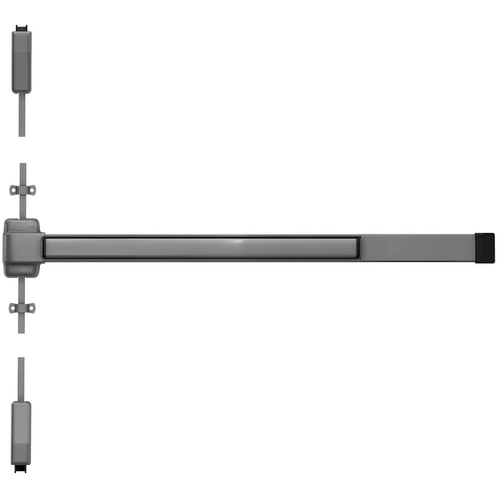 Vertical Bars; Type: Surface Vertical Rod; Rating: Fire Rated; Hand: Non-Handed; Minimum Door Width: 2.16; Maximum Door Width: 3.000; Grade: 1