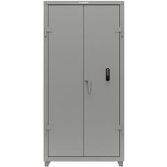 Steel Extra Heavy Duty Storage Cabinet: 36" Wide, 24" Deep, 72" High