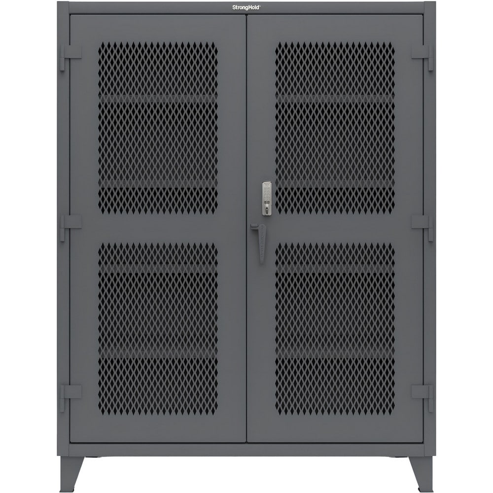 Steel Visible Cabinet: 60" Wide, 24" Deep, 78" High