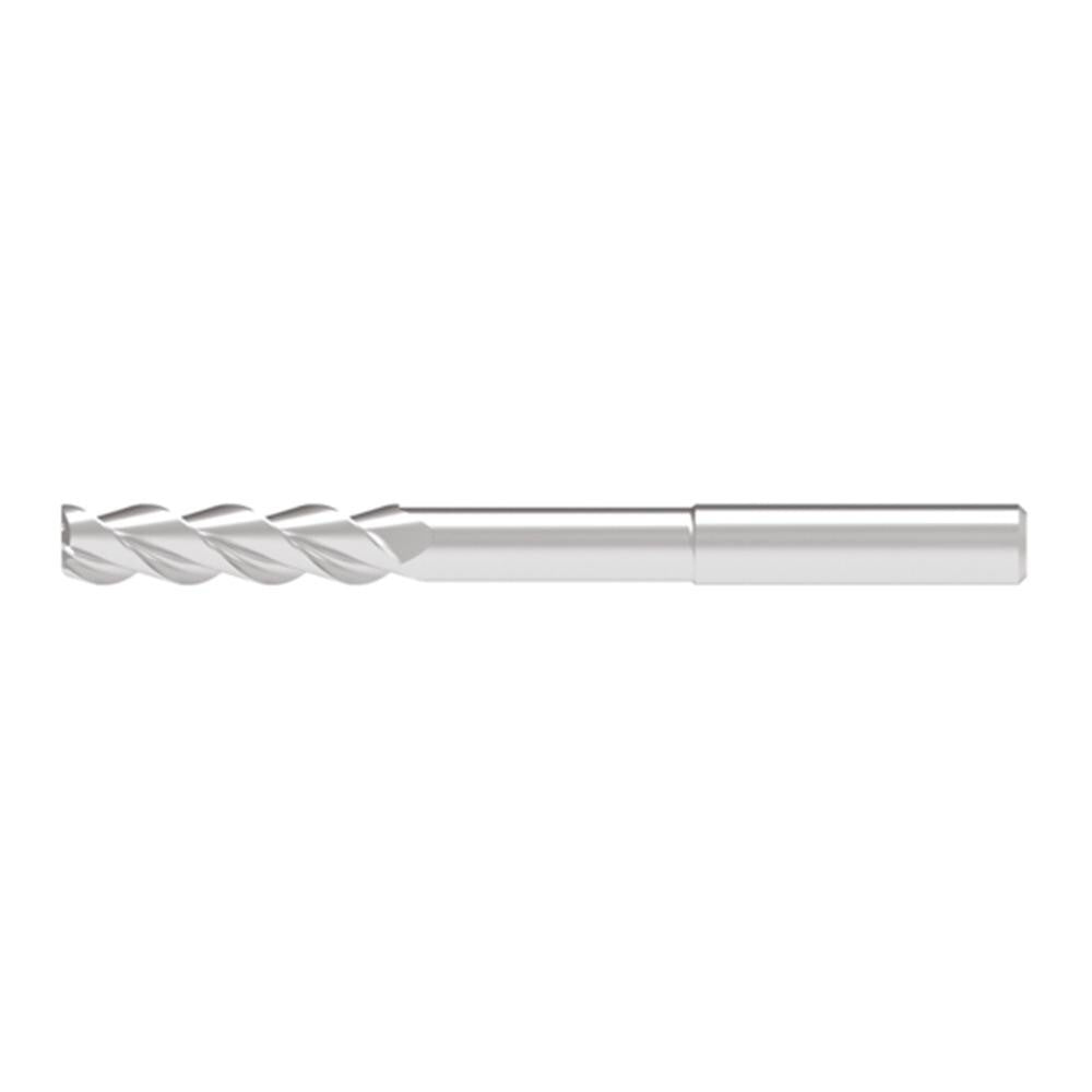 Corner Radius End Mill: 12.00 mm Dia, 49.00 mm LOC, 0.50 mm Radius, 3 Flute, Solid Carbide