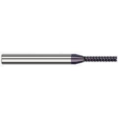 Square End Mill: 1/8" Dia, 7/8" LOC, 5 Flute, Solid Carbide