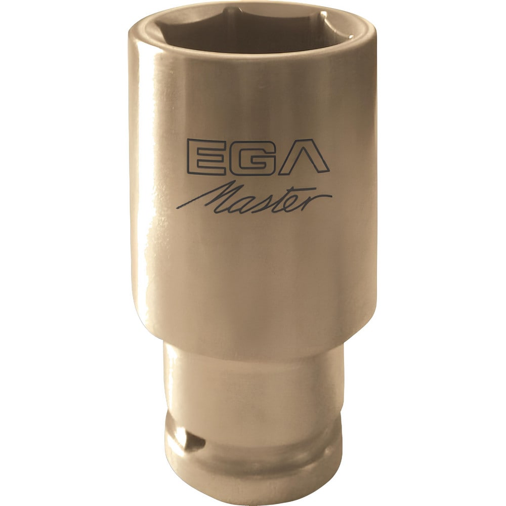 Impact Socket: 1" Drive, 55 mm Socket, Hex Drive