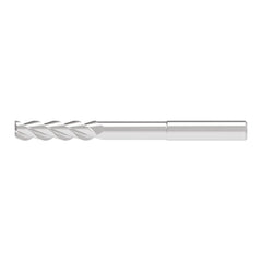 Corner Radius End Mill: 10.00 mm Dia, 41.00 mm LOC, 0.30 mm Radius, 3 Flute, Solid Carbide