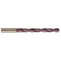 Taper Length Drill Bit: Series 5512, 9/16" Dia, 140 &deg; Point, Solid Carbide