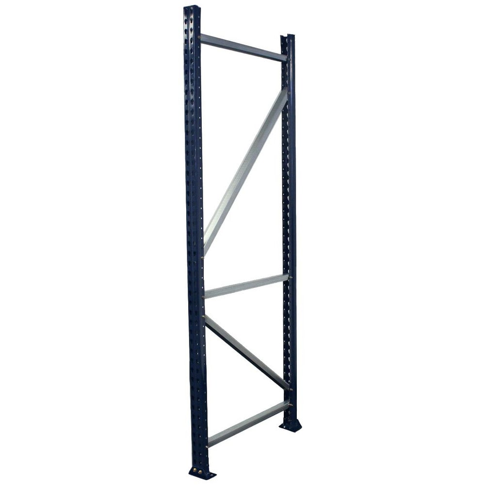 Heavy-Duty Framing Uprights; Upright Type: Upright Pallet Storage Rack; Rack Construction: Teardrop; Load Capacity: 24571; Load Capacity (Lb.