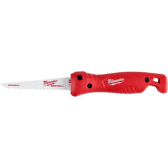 Handsaws; Saw Type: Jab; Blade Material: Steel; Handle Material: Polypropylene, Aluminum; Applicable Material: Drywall; Blade Length: 6 in; Insulated: No; Non-sparking: No; Teeth Per Inch: 8