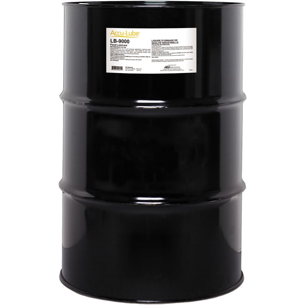 Lubricant, Machining & Machining Fluid: Accu-Lube Flood Lubricant Cutting Oil, Liquid, 55 gal Drum