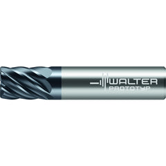 Corner Radius End Mill: 5/8" Dia, 1-5/8" LOC, 0.0900" Radius, 7 Flute, Solid Carbide