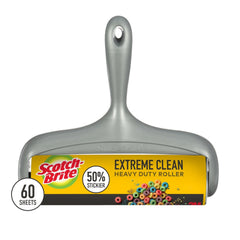 Scotch-Brite&trade; Extreme Clean Large Surface Lint Roller 830LSRS-60, 8.0 in x 29.8 ft