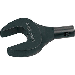 Torque Wrench Interchangeable Heads; Head Type: Open End; Maximum Torque (Ft/Lb): 60; Finish: Industrial Finish; Head Offset Angle: 0