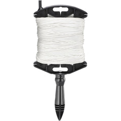 Twine; Twine Type: Braided Twine; Twine Construction: Braided; Material: Nylon; Color: White; Twine Size: 500; Breaking Strength (Lb.): 165.00