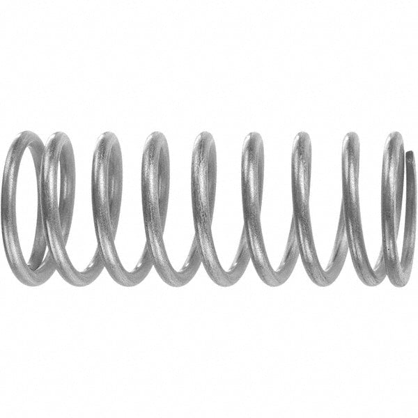 Precision Compression Spring: 0.7100" OD, 9" Free Length