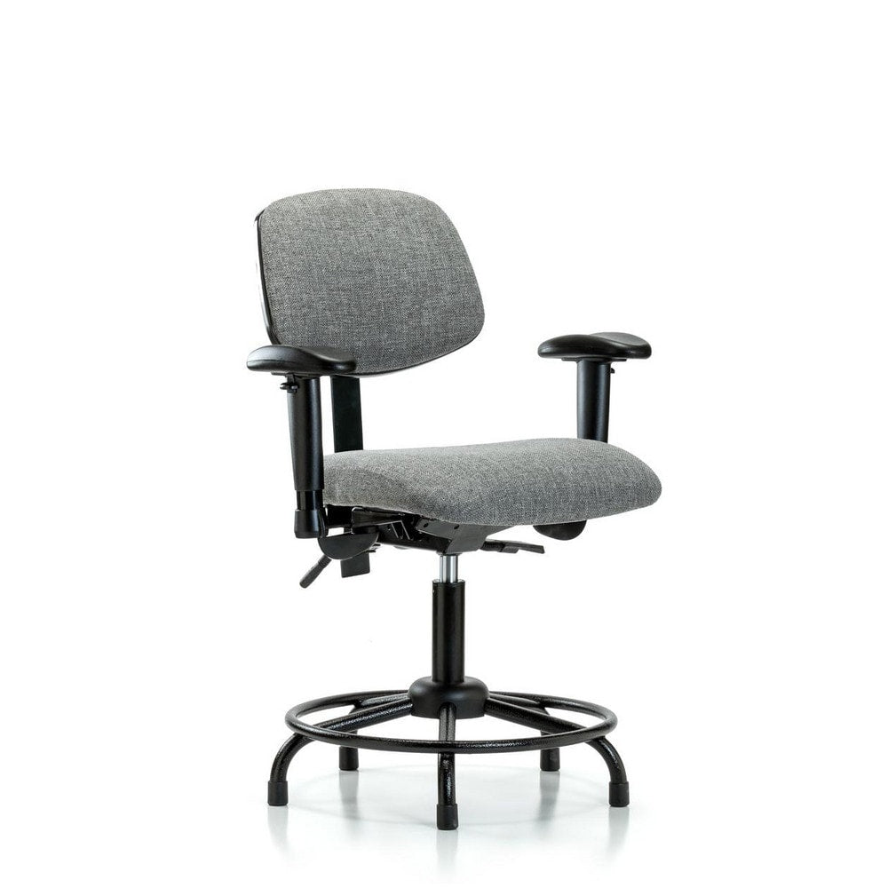 Task Chair Task Chair: Olefin, 25-3/4" Seat Height, Gray