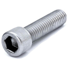 Hex Socket Cap Screw: 5/16-24 Thread, 3/4" Length Under Head, Stainless Steel, Bright/Uncoated Finish