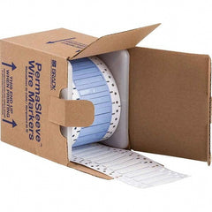 Label Maker Label: White, Polyolefin, 1,000 per Roll