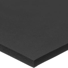 Closed Cell  Polyethylene Foam Sheet: 1/2" Thick, 48" Wide, 8' Long, Black
