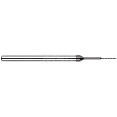 Micro Drill Bit: #78 (0.0160"), 130 deg, Solid Carbide
