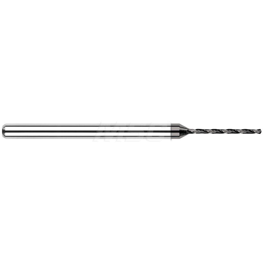 Micro Drill Bit: #65 (0.0350"), 130 deg, Solid Carbide