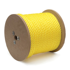 Rope; 3/4"X150' YLW POLYPROPLN TWIST ROPE