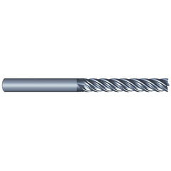 Roughing & Finishing End Mills; Mill Diameter (Fractional Inch): 3/16; Flute Type: Spiral; Number Of Flutes: 5; End Mill Material: Solid Carbide; Length of Cut (Inch): 1-1/8; Coating/Finish: AlCrN