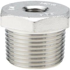 Stainless Steel Pipe Fittings; Fitting Type: Hex Bushing; End Connection: NPT