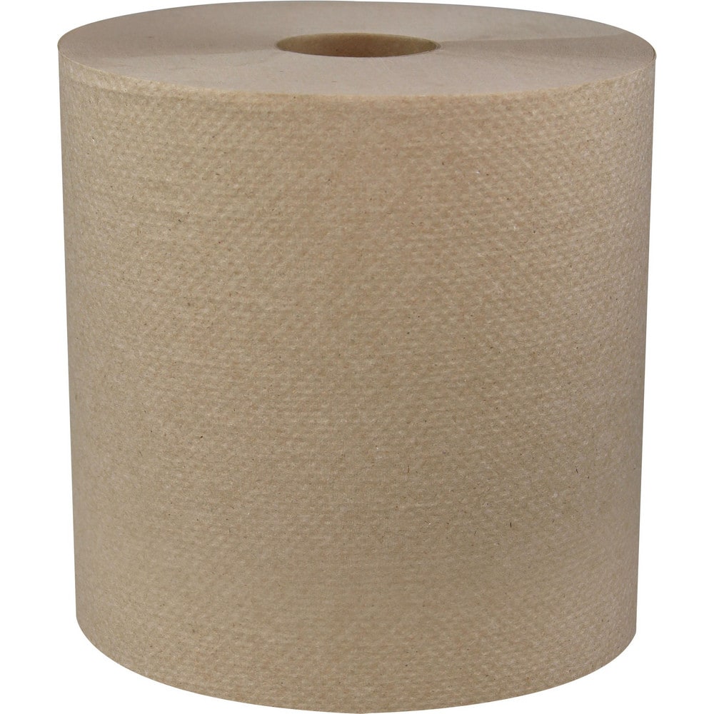 MAYFAIR Hard Roll Paper Towels: Dry, 800 Ft/Roll, Hardwound Roll Towel, 7.8" x 800', Natural