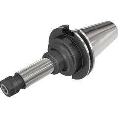 Collet Chuck: 0.0410 to 0.6320" Capacity, Full Grip Collet, 1.5748" Shank Dia, Taper Shank
