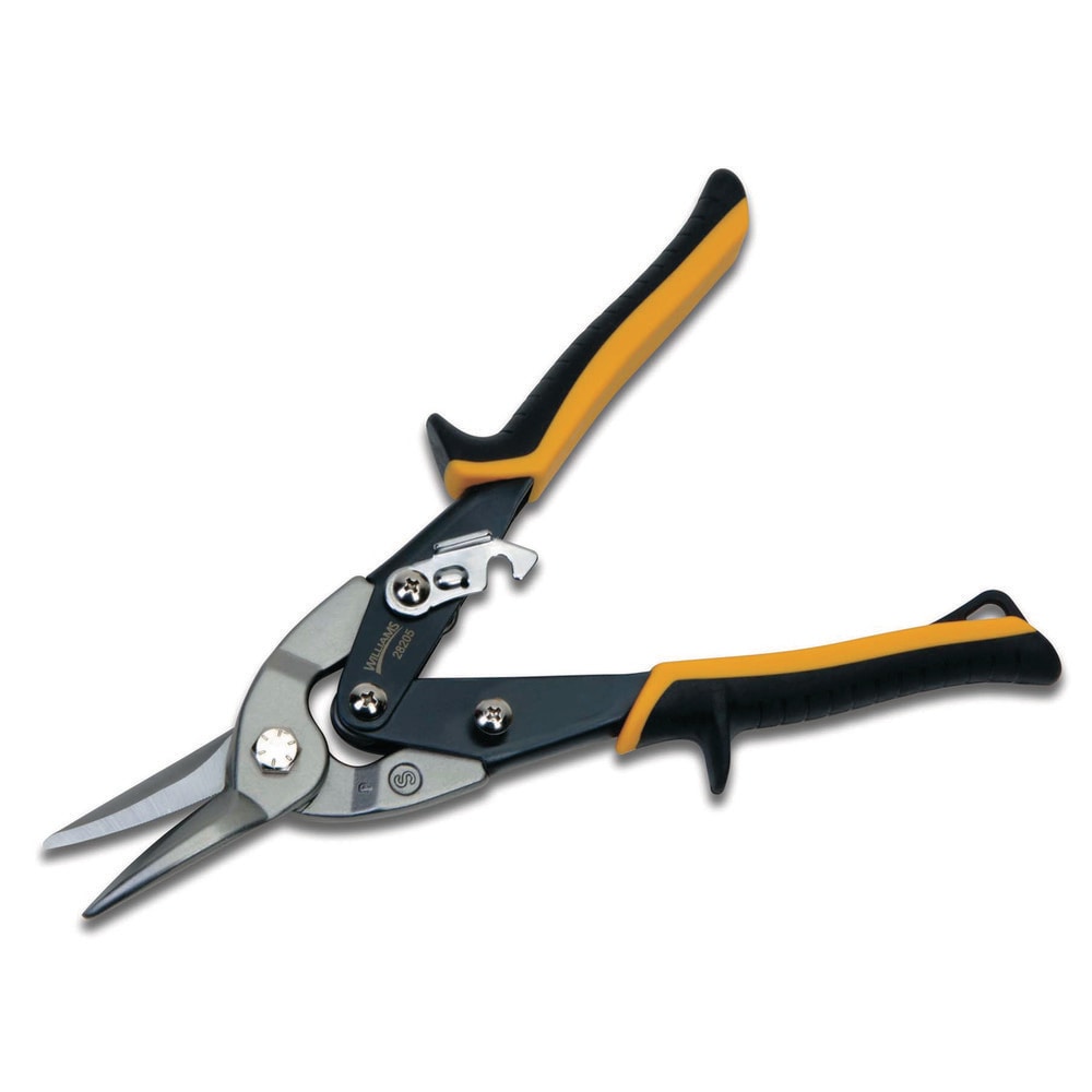 Snips; Snip Type: Aviation Snip; Tool Type: Straight Cut Aviation Snip; Cutting Length (Fractional Inch): 1-1/2; Cutting Length (Decimal Inch): 1.5; Overall Length Range: 9 to 11.9; Cutting Direction: Straight