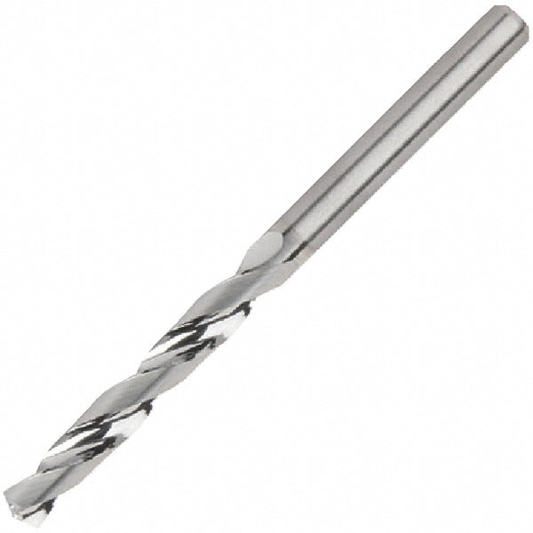 Jobber Drill: 4.60 mm Dia, 135 deg Point, Solid Carbide