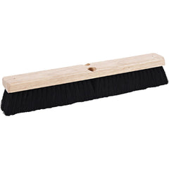 Push Broom: 18" Wide, Push Broom Head, Tampico Bristles