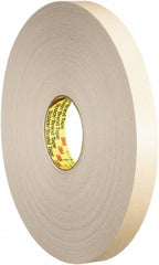 Polyethylene Foam Tape: 73 yd Long, 31.25 mil Thick, Acrylic Adhesive