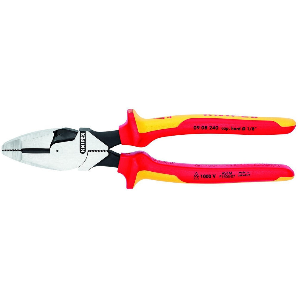 Pliers; Jaw Texture: Crosshatch; Plier Type: Lineman's, High Leverage