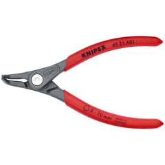 Retaining Ring Pliers; Type: Precision External Snap Ring Pliers; Tip Angle: 90; Ring Diameter Range (Inch): 1/8 to 25/64; Overall Length (Inch): 5-1/4