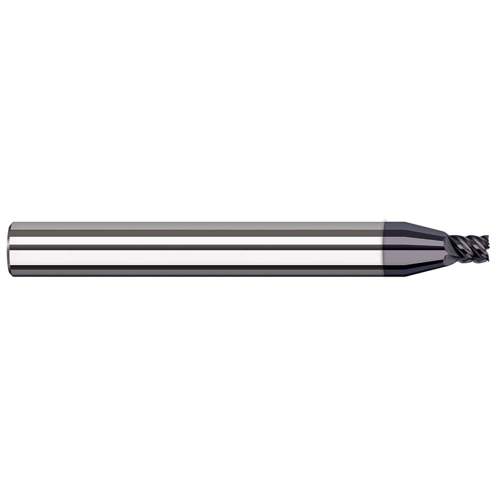 Square End Mill: 0.1406" Dia, 0.2200" LOC, 7 Flute, Solid Carbide
