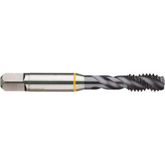 Spiral Flute Tap:  M8x1,  Metric Fine,  3 Flute,  Modified Bottoming,  6H Class of Fit,  Cobalt,  Ignator Finish