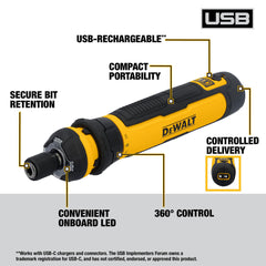 Cordless Screwdrivers: Handle Type: Ergonomic; Voltage: 3.60; Speed (RPM): 0 to 450; Batteries Included: Yes